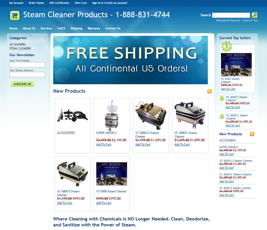 steamcleanerproducts.com